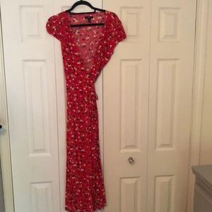 Gap wrap dress